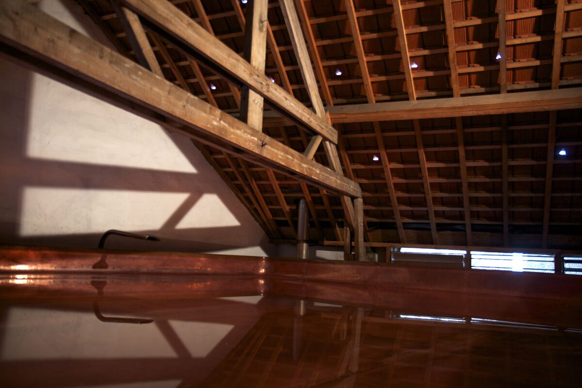 coolship at Cantillon Brewery