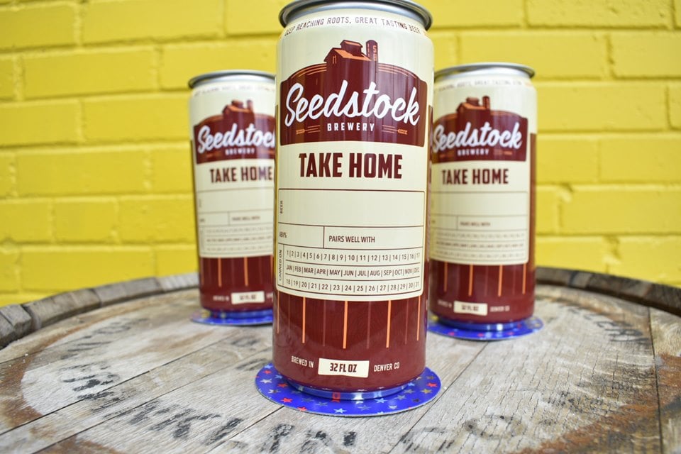 seedstock crowlers atop a barrelhead