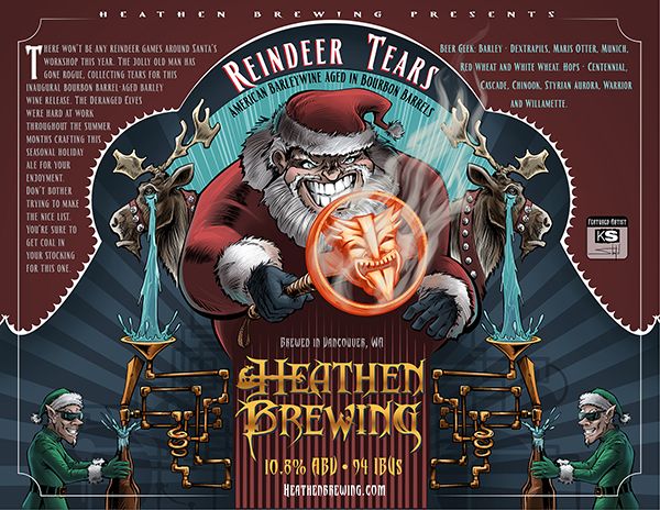 Reindeer Tears Heathen Brewing