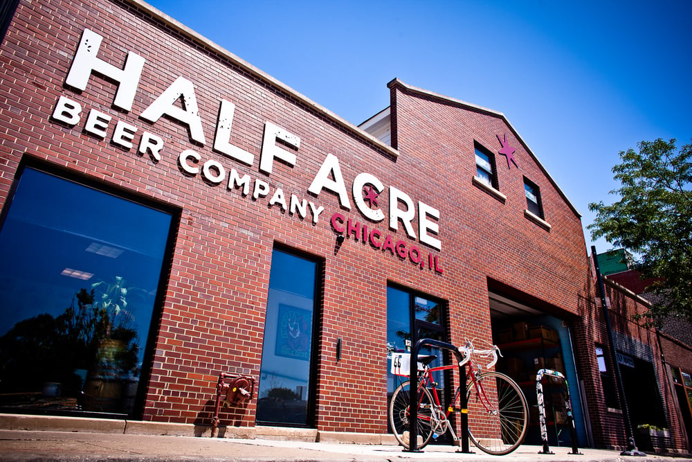 Exterior of Half Acre Beer Company