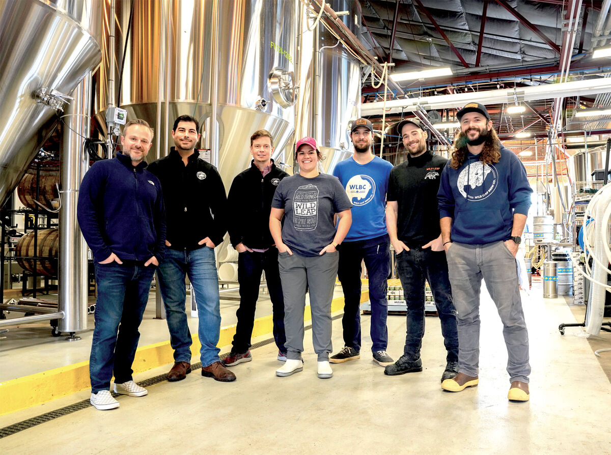 wild leap brew co. brewing team