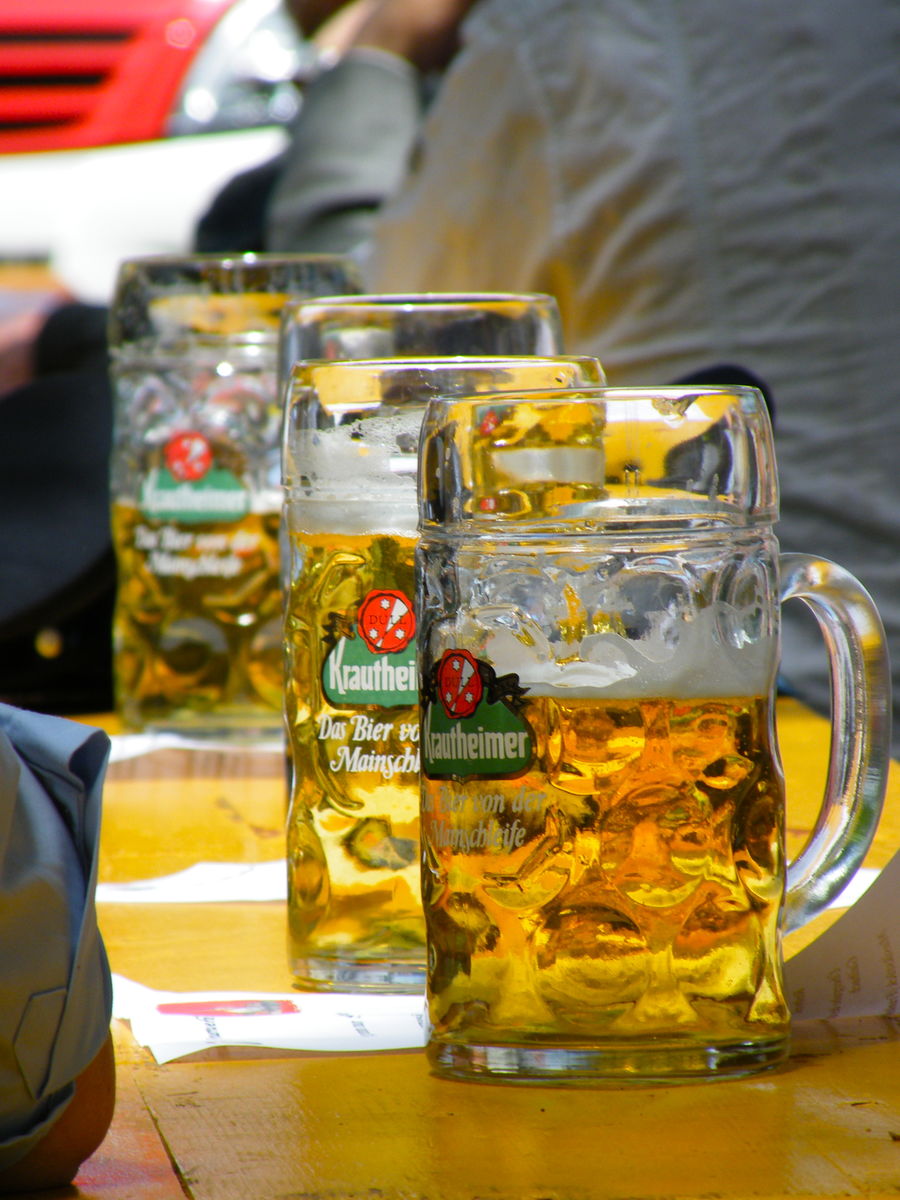 Mugs of Krautheimer Pilsner