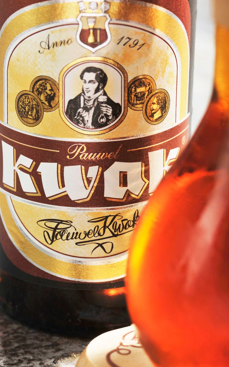 kwak label and koetsiersglas