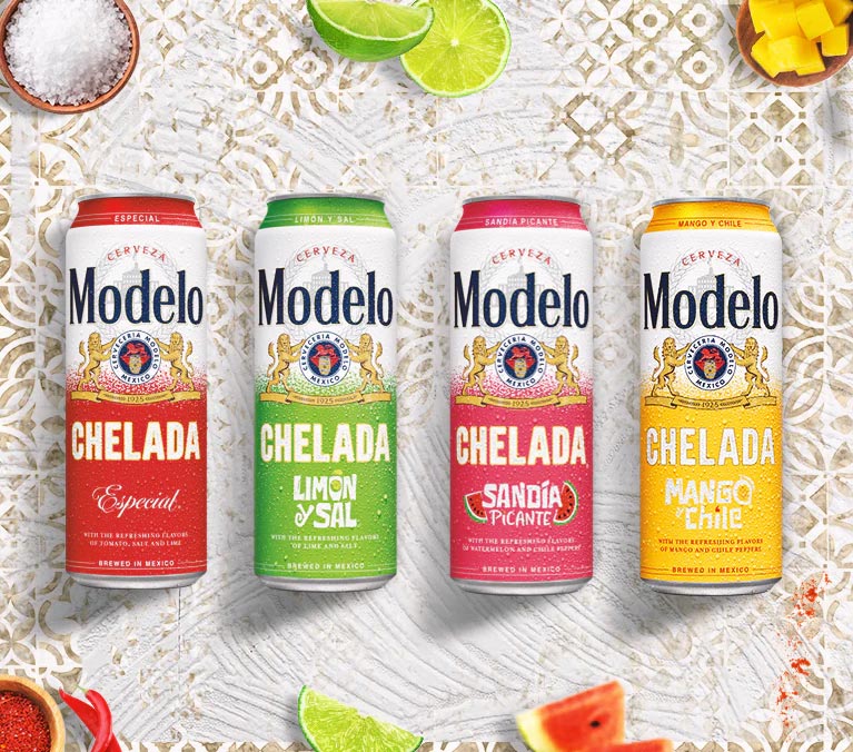 modelo cheladas on table