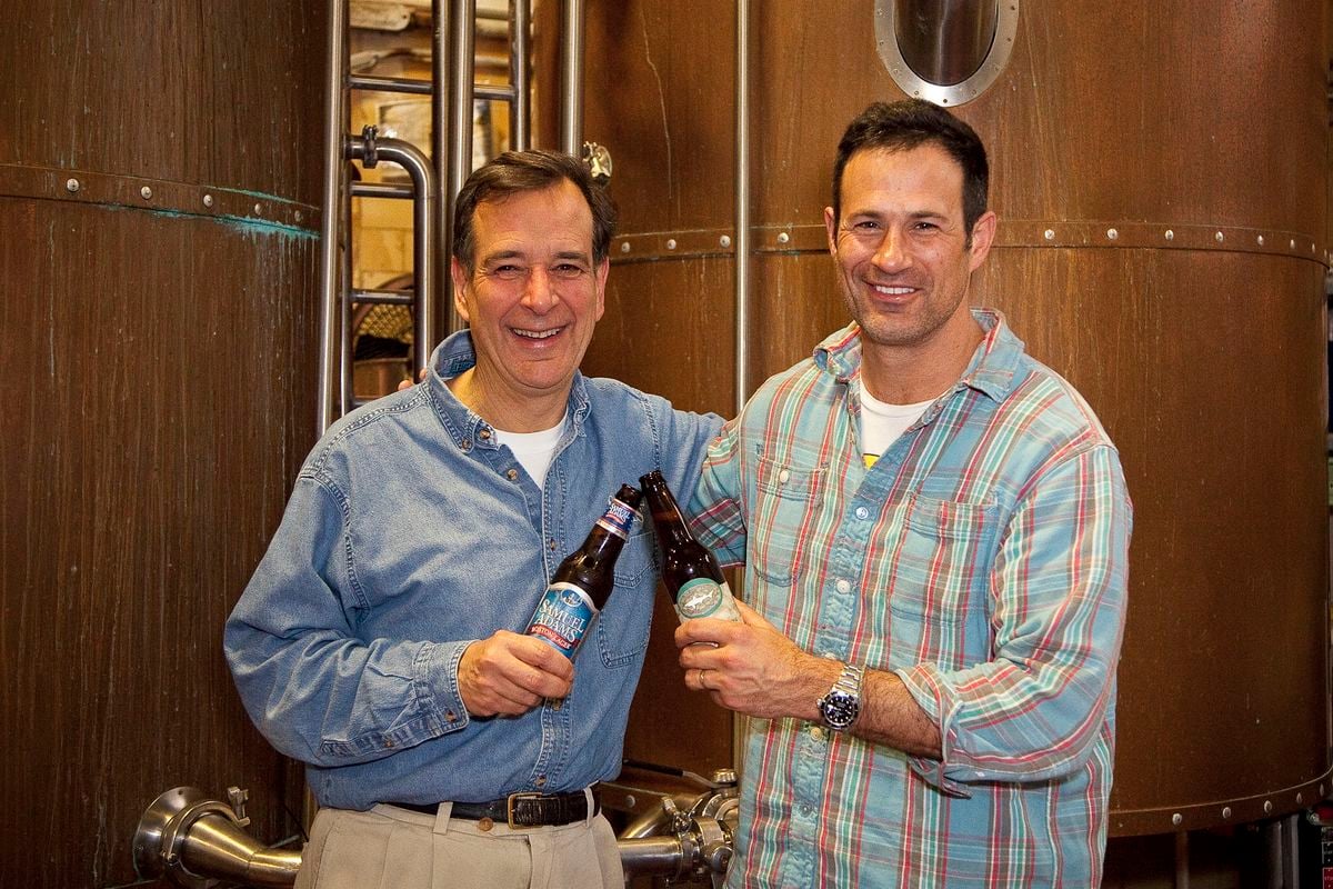 jim koch of the boston beer co. and sam calagione of dogfish head craft brewery