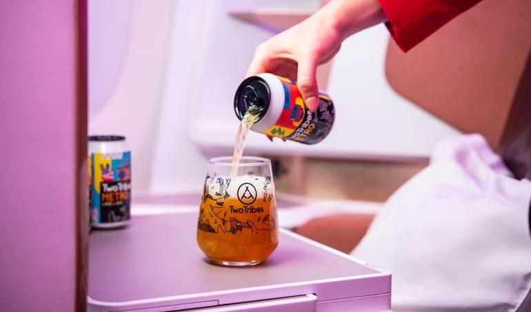 London Brewery Two Tribes Releases Bespoke Beer for Select Virgin Atlantic Flights