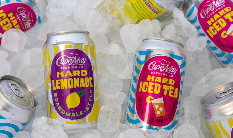 Cape May Brewing Company Unveils Refreshing Hard Iced Tea and Return of Hard Lemonade