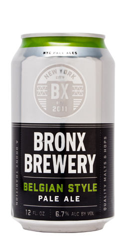 Bronx Brewery belgian pale ale beer