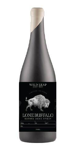 Lone Buffalo: Rye Barrel Aged Stout, Wild Leap Brew Co