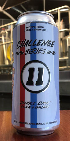 Challenge Series #11 Double Brut IPA, Bear Republic Brewing Co.