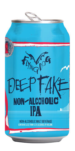 Deepfake Non-Alcoholic IPA, Flying Dog Brewery