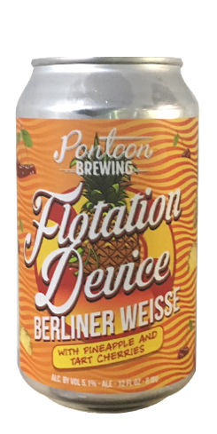 Flotation Device / Tart Cherry Pineapple, Pontoon Brewing