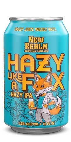 Hazy Like a Fox, New Realm Brewing Co.