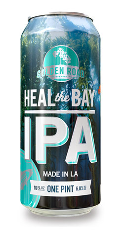 Heal The Bay IPA Golden Road Beer