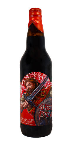 Highland Charge Bourbon Barrel Aged Wee Heavy Scottish Ale, Heathen Brewing