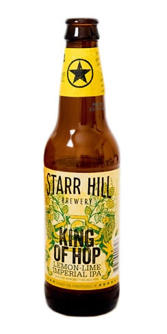 lemon lime king of hop imperial ipa beer