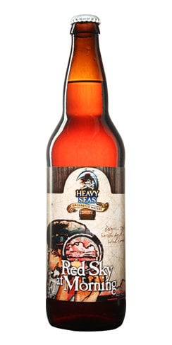 Red Sky at Morning Heavy Seas Beer