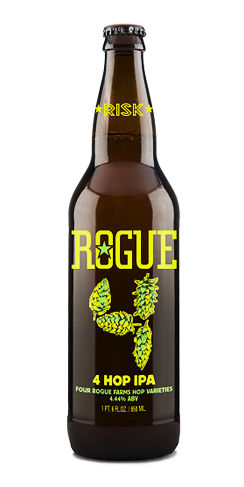 Rogue beer 4 hop ipa