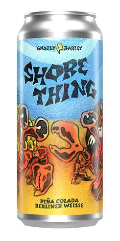 Shore Thing Pina Colada Berliner Weisse, Gnarly Barley Brewing