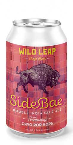 Side Bae Cryo Pop Double IPA, Wild Leap Brew Co.