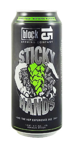 Block 15 Brewing Sticky Hands IPA Beer