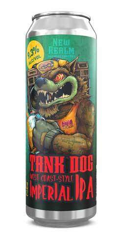 Tank Dog West Coast Imperial IPA, New Realm Brewing