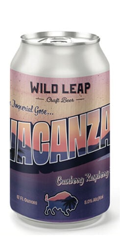 Vacanza: Cranberry Raspberry Pie Gose, Wild Leap Brew Co.