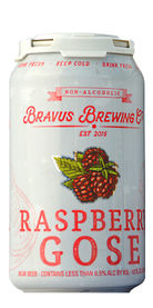 Bravus Raspberry Gose (Non-Alcoholic), Bravus Brewing Co.