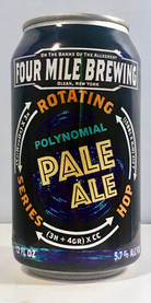 Polynomial Pale Ale, Four Mile Brewing