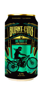 Burnt City Beer Retrofit Lime Radler