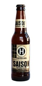 Hinterland Beer Saison Farmhouse Ale