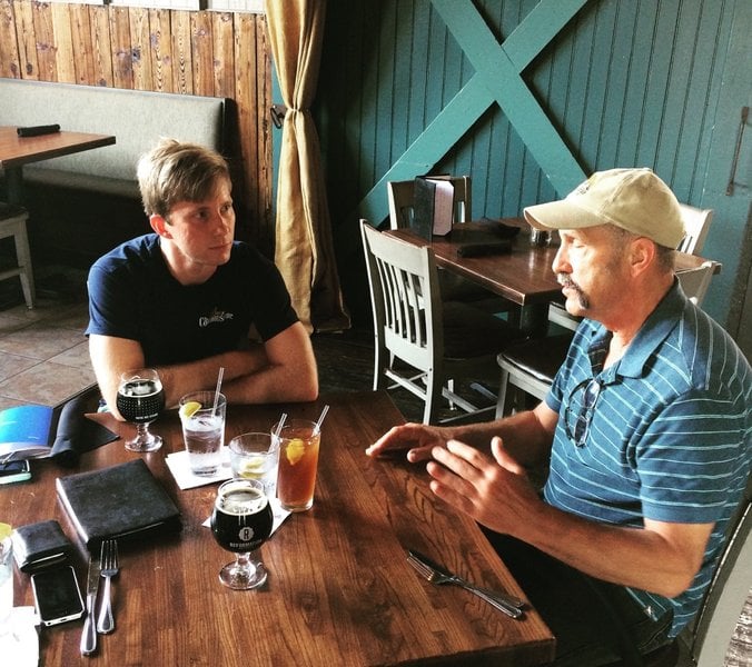 Alpine Beer Connoisseur Pat McIlhenney Jim Dykstra